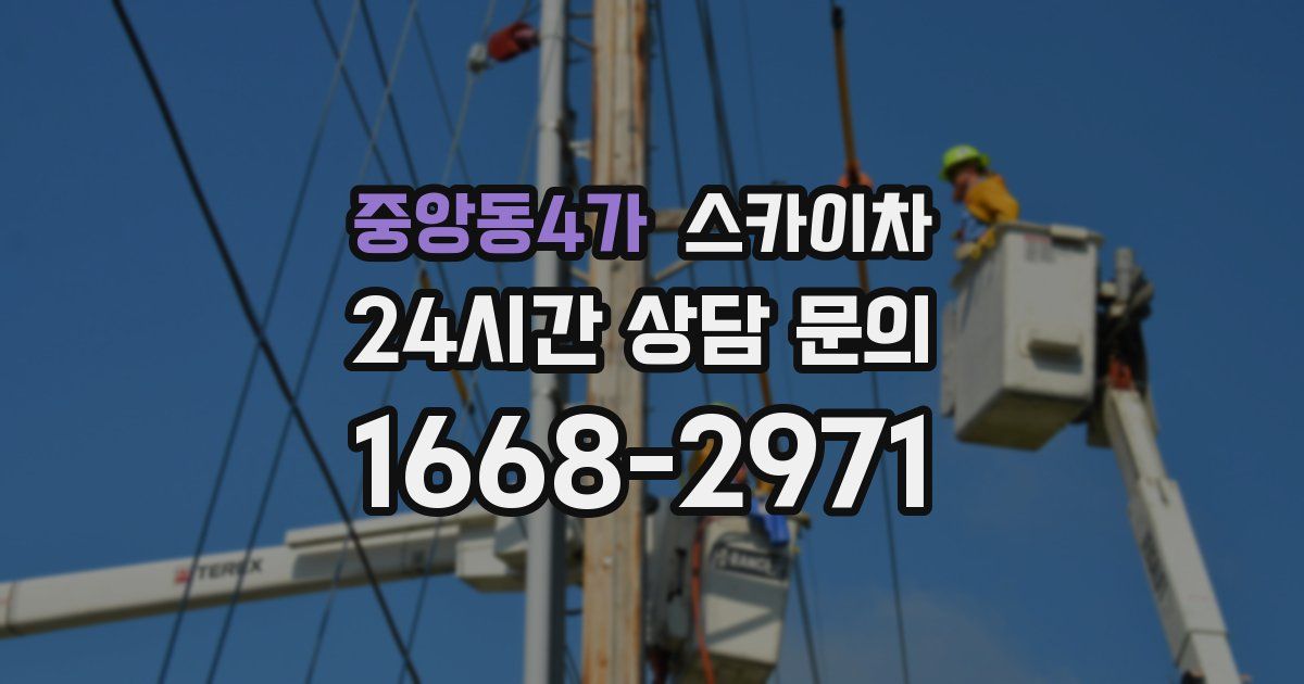 중앙동4가 스카이차