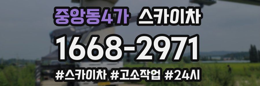 중앙동4가 스카이차