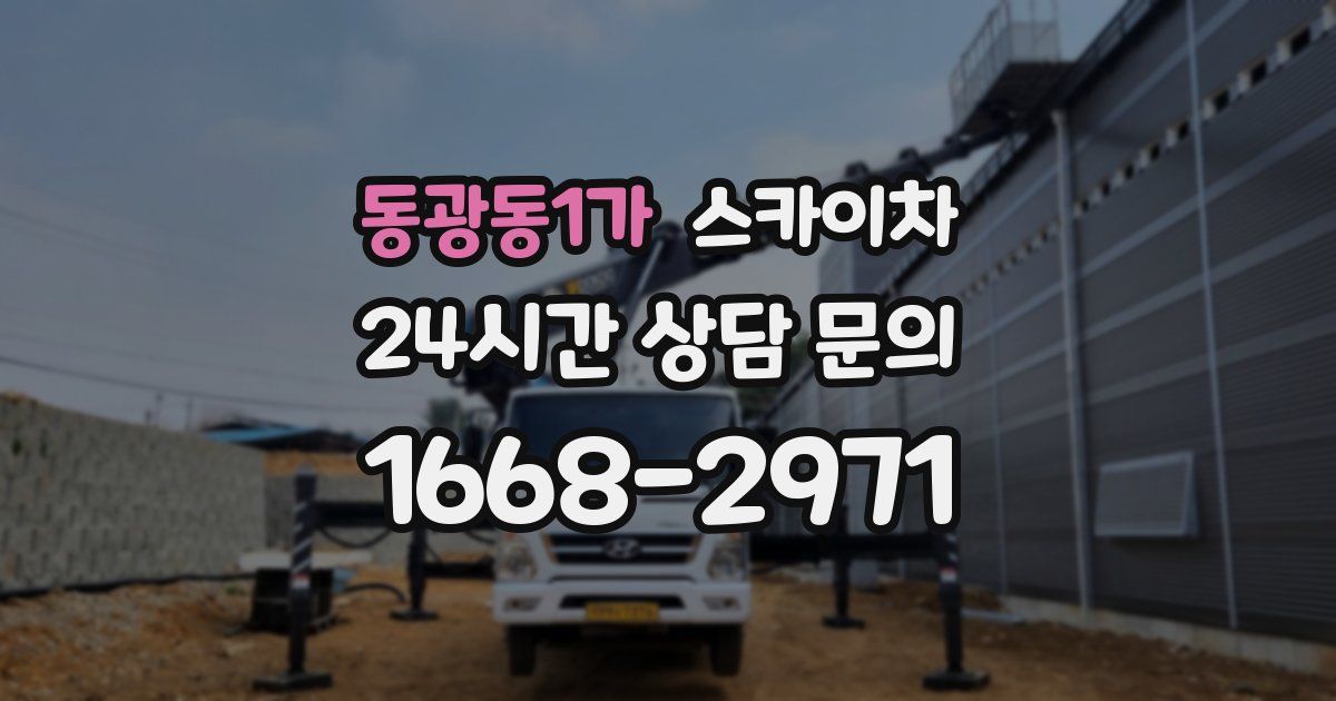 동광동1가 스카이차