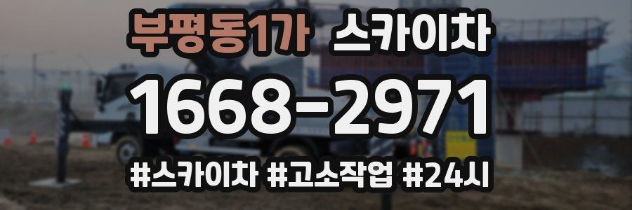 부평동1가 스카이차