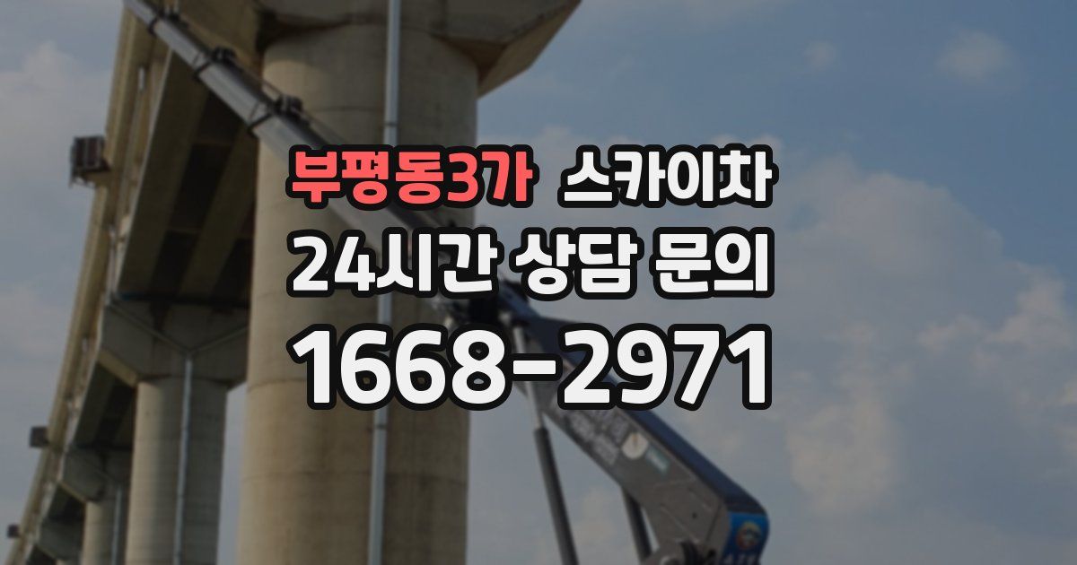 부평동3가 스카이차
