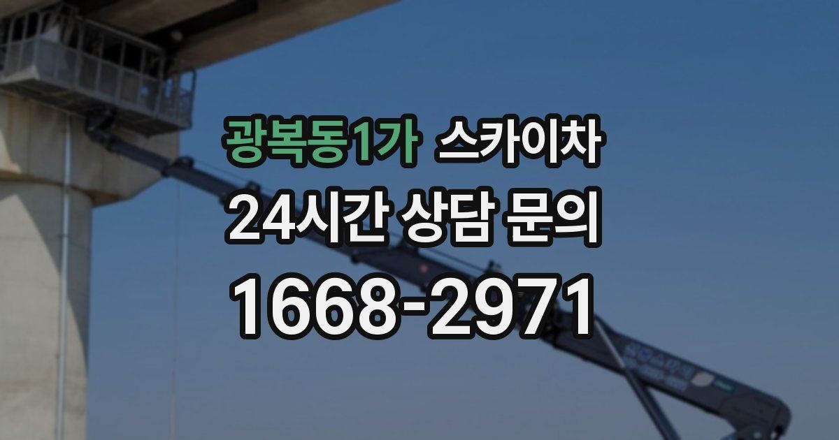 광복동1가 스카이차