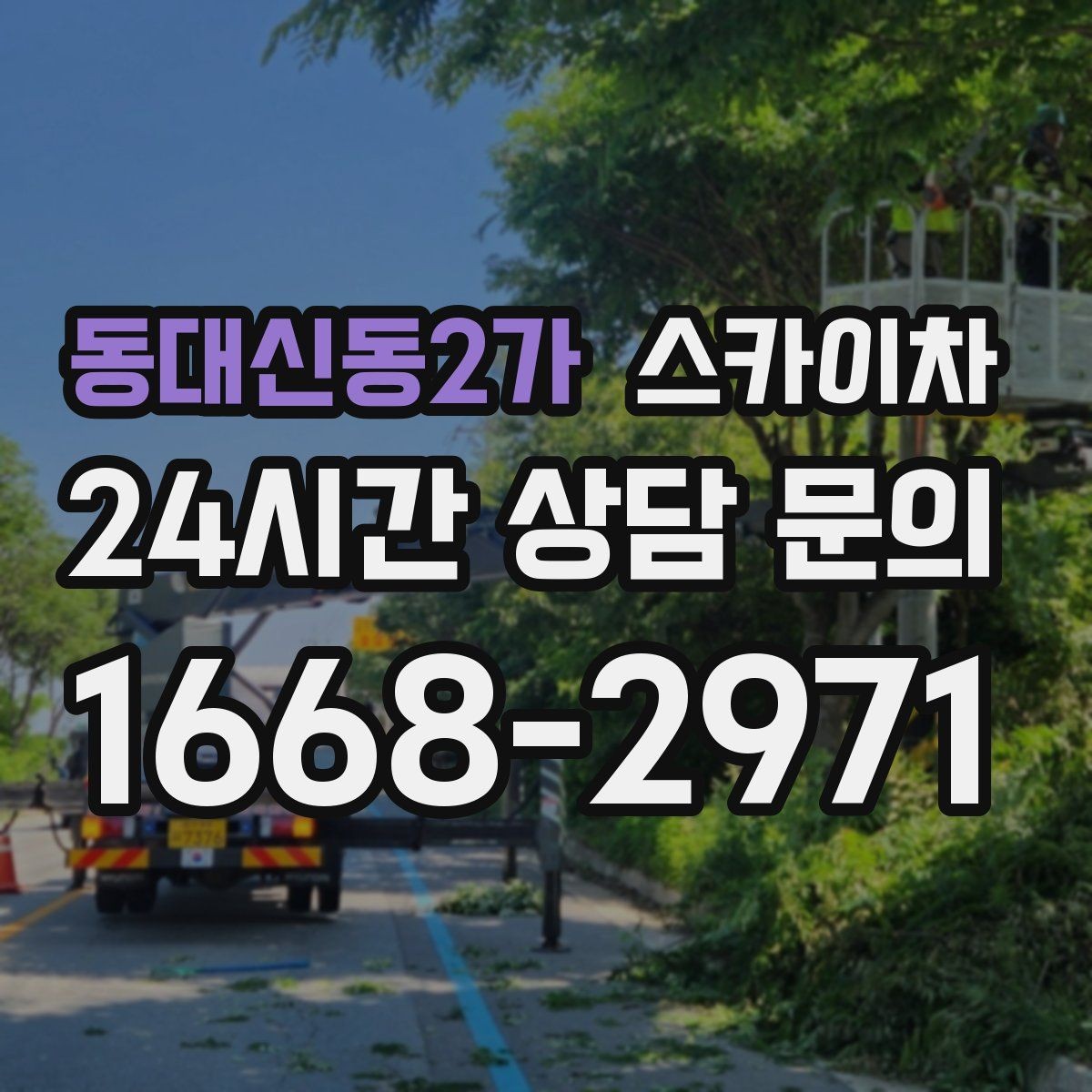 동대신동2가 스카이차 외벽 라인 조명 수리도 가능합니다