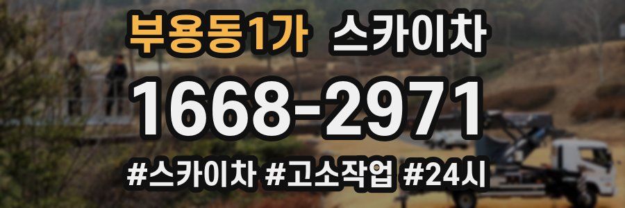 부용동1가 스카이차