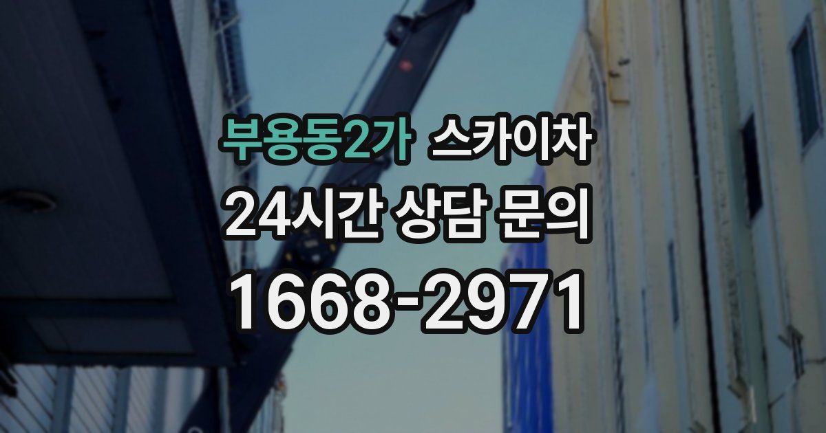 부용동2가 스카이차