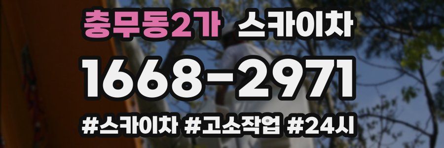 충무동2가 스카이차