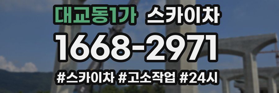 대교동1가 스카이차