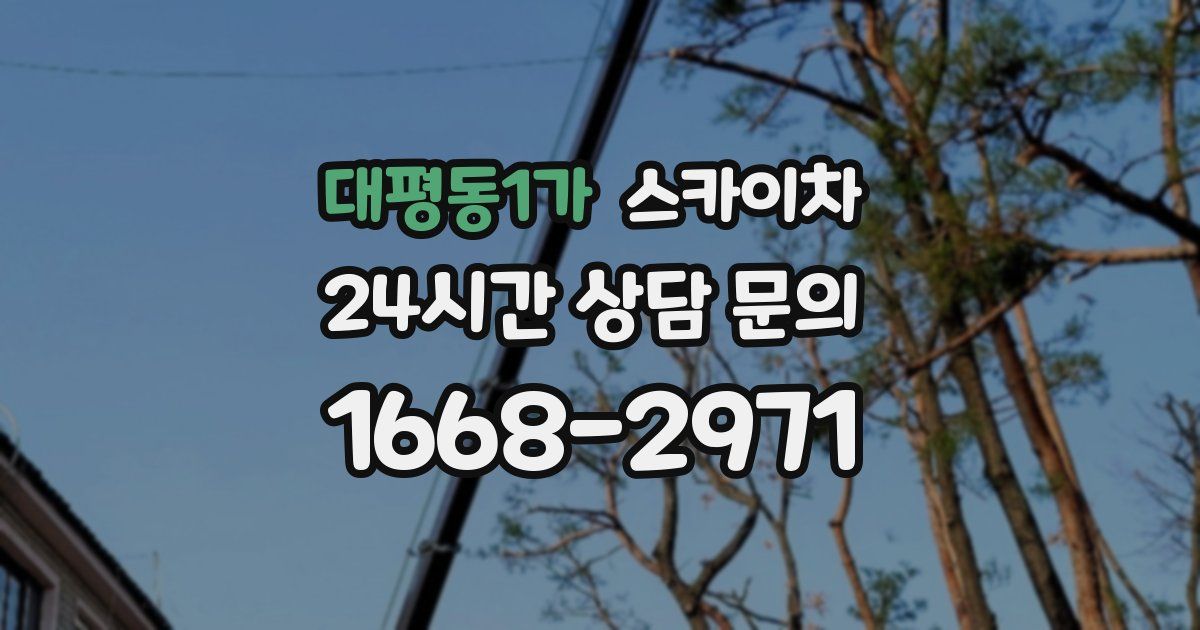 대평동1가 스카이차
