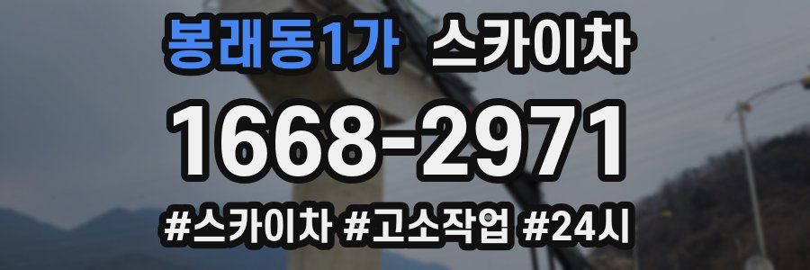 봉래동1가 스카이차