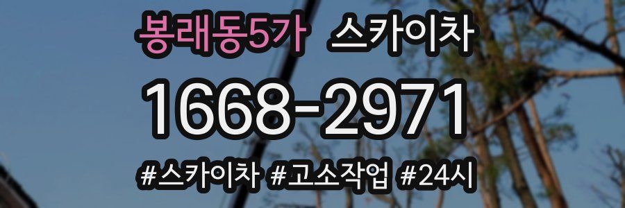 봉래동5가 스카이차