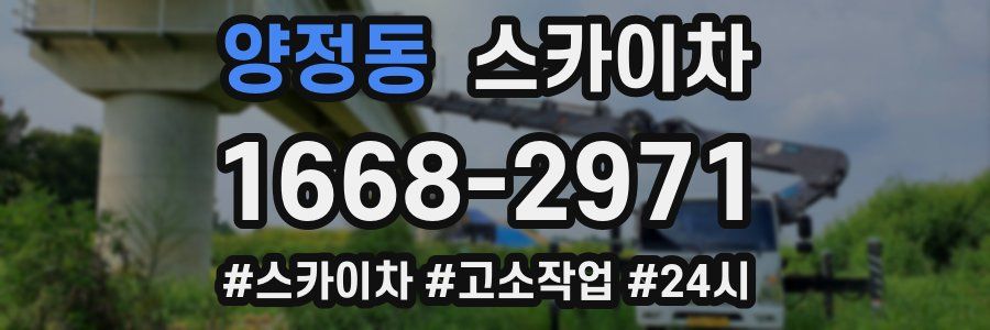 양정동 스카이차