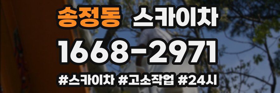 송정동 스카이차