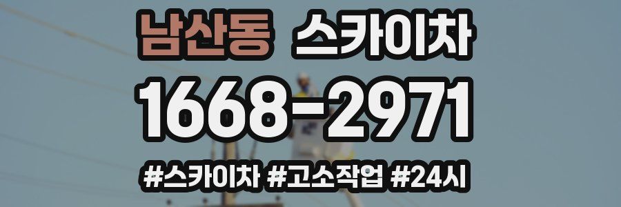 남산동 스카이차