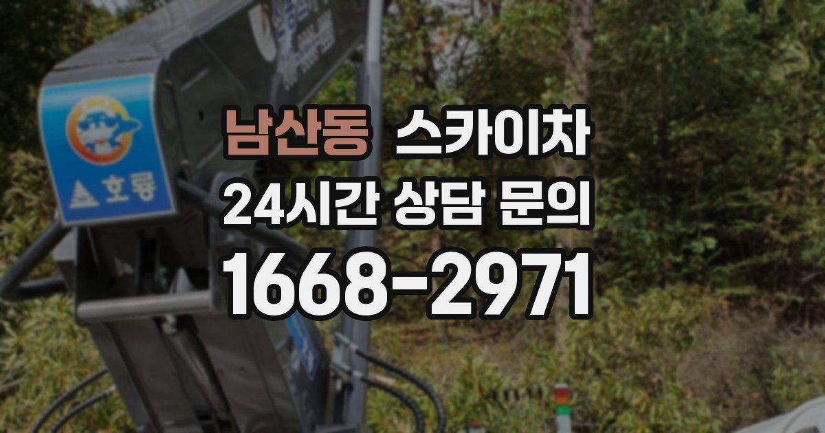 남산동 스카이차