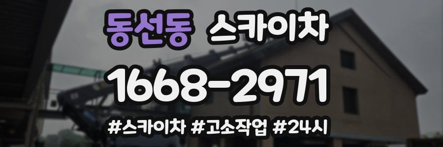 동선동 스카이차