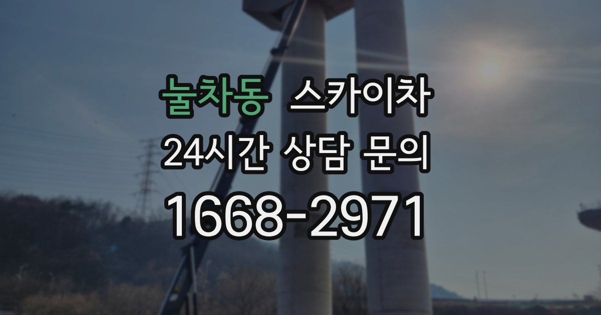 눌차동 스카이차