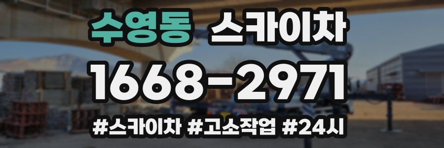 수영동 스카이차