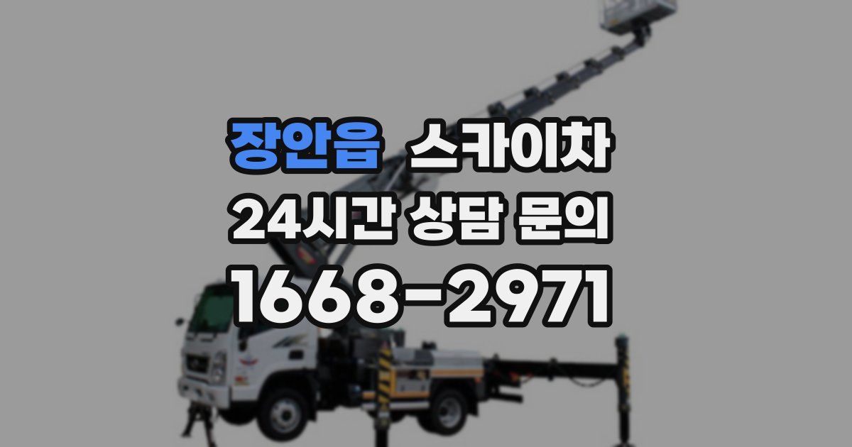 장안읍 스카이차