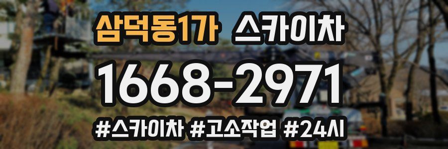 삼덕동1가 스카이차