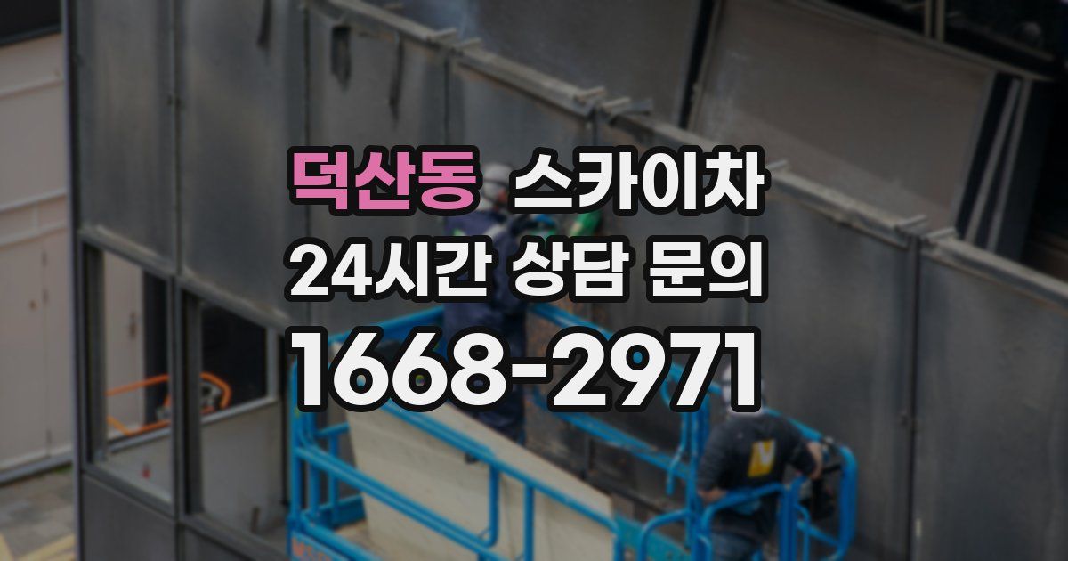 덕산동 스카이차