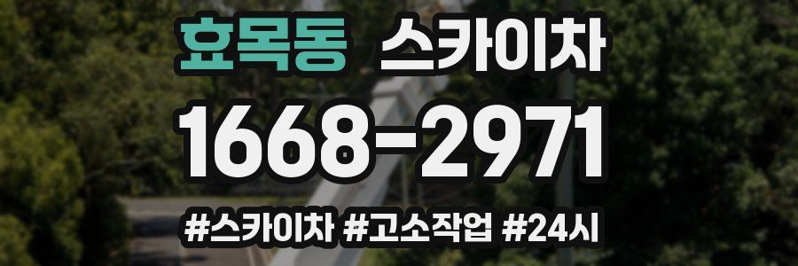 효목동 스카이차