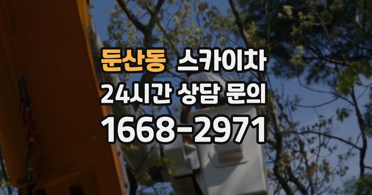 둔산동 스카이차