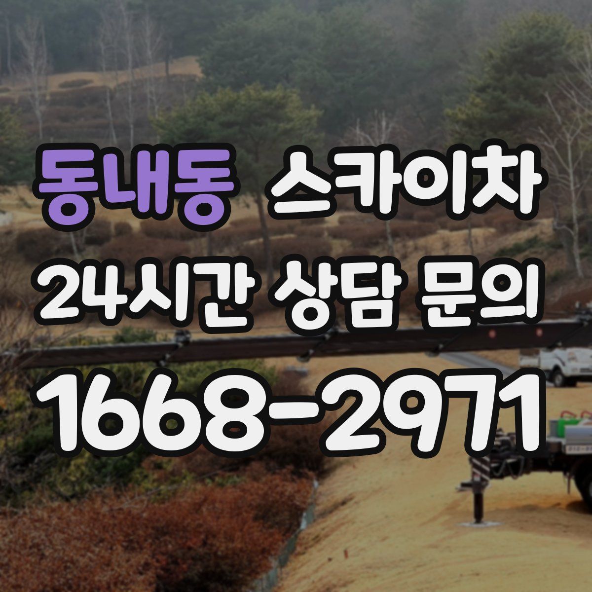 동내동 스카이차