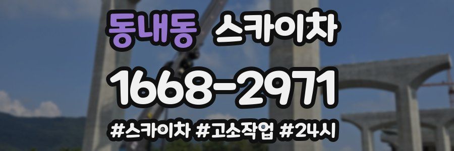 동내동 스카이차