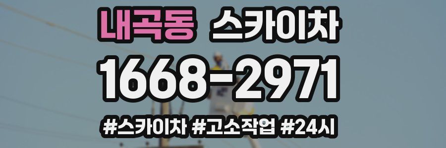 내곡동 스카이차