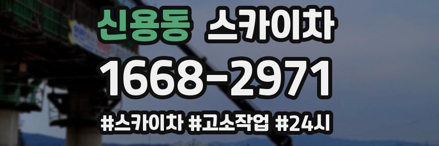 신용동 스카이차