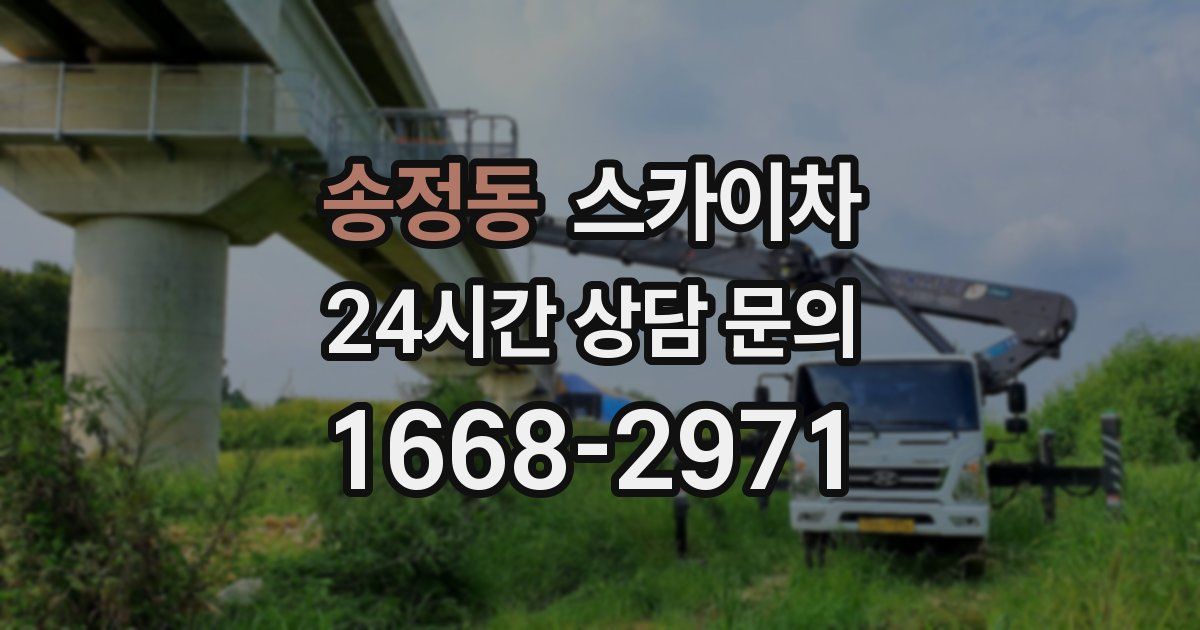 송정동 스카이차