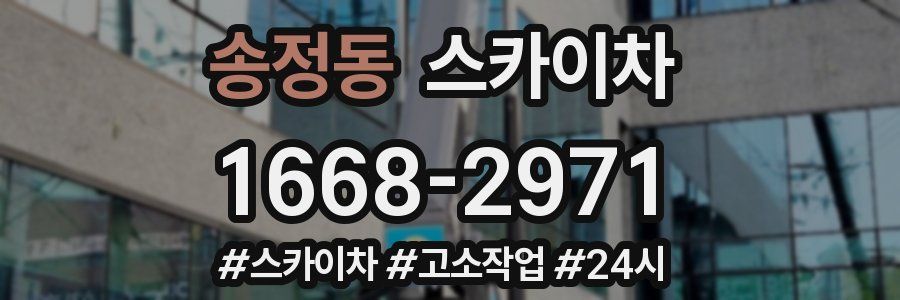 송정동 스카이차