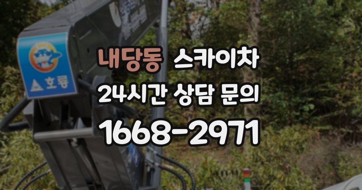 내당동 스카이차