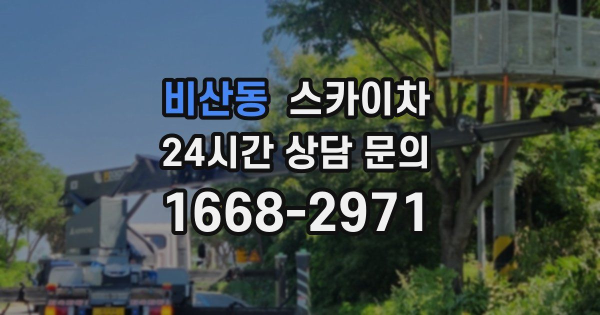 비산동 스카이차