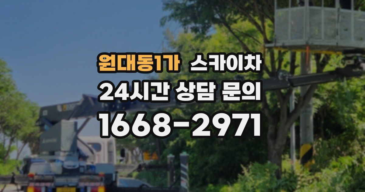 원대동1가 스카이차