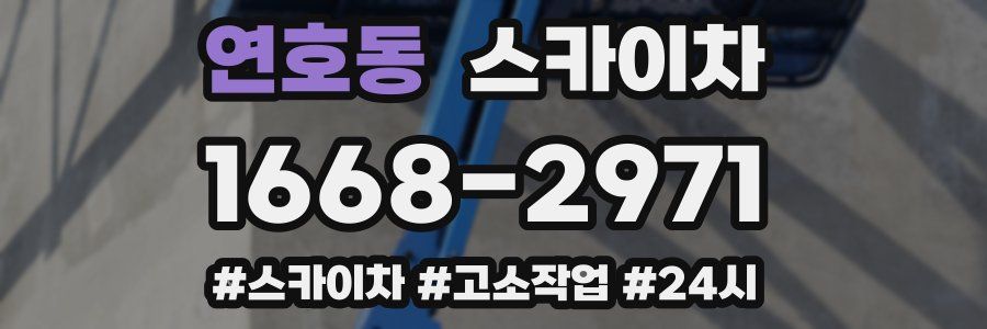 연호동 스카이차