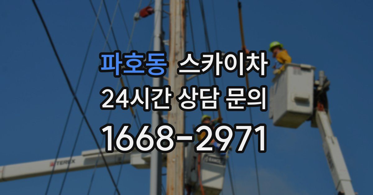 파호동 스카이차