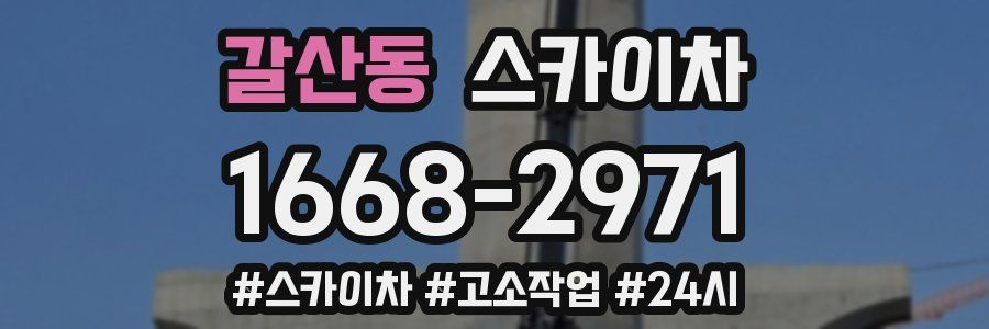 갈산동 스카이차