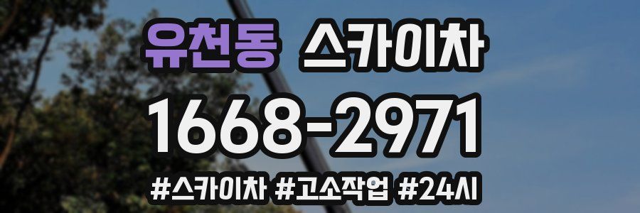 유천동 스카이차