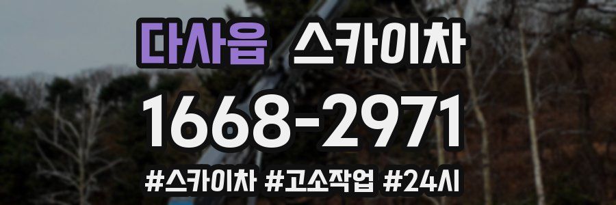 다사읍 스카이차