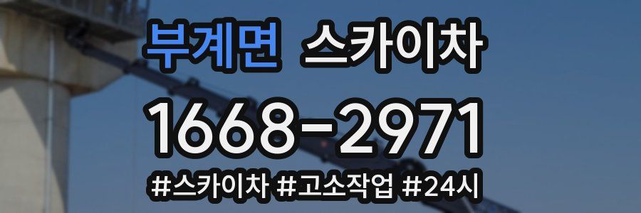 부계면 스카이차