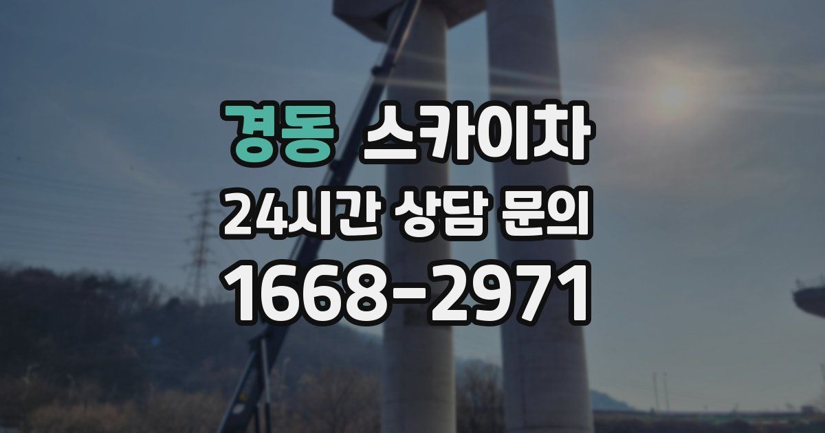 경동 스카이차