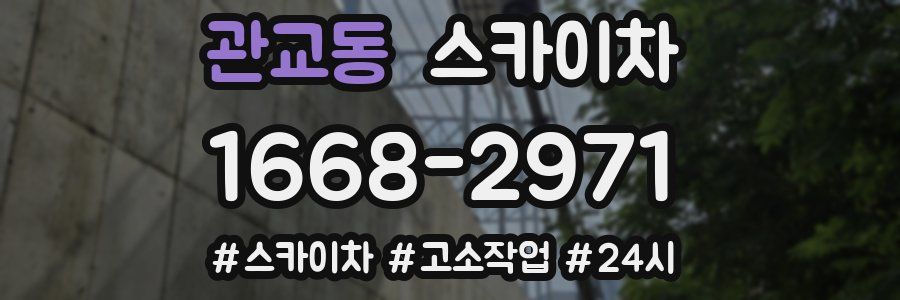 관교동 스카이차