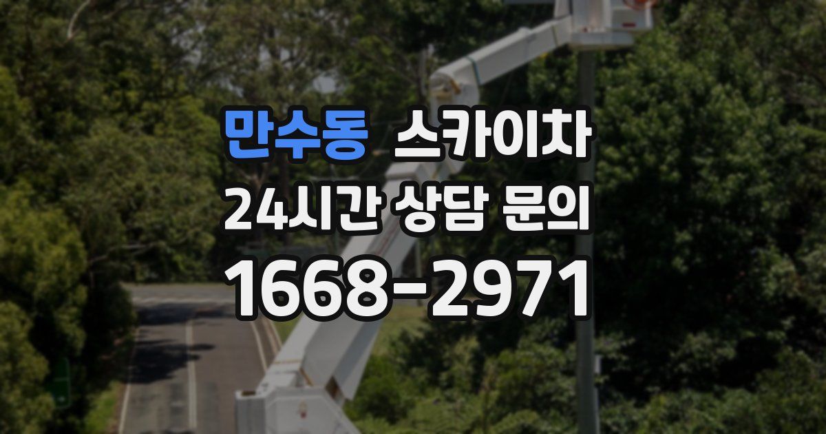 만수동 스카이차