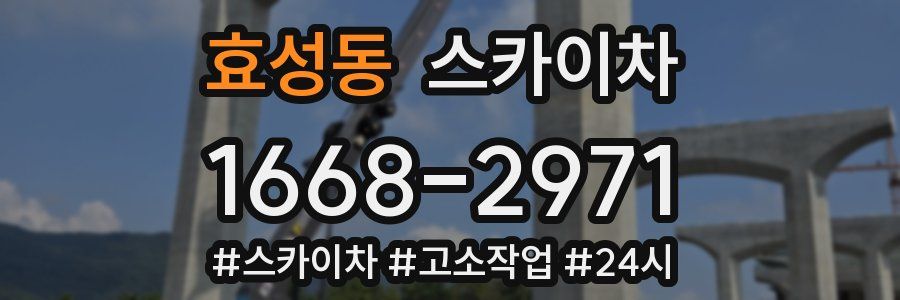 효성동 스카이차