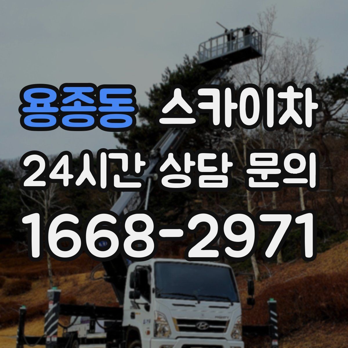 용종동 스카이차 필요한 높이를 모르겠다면 이렇게 확인