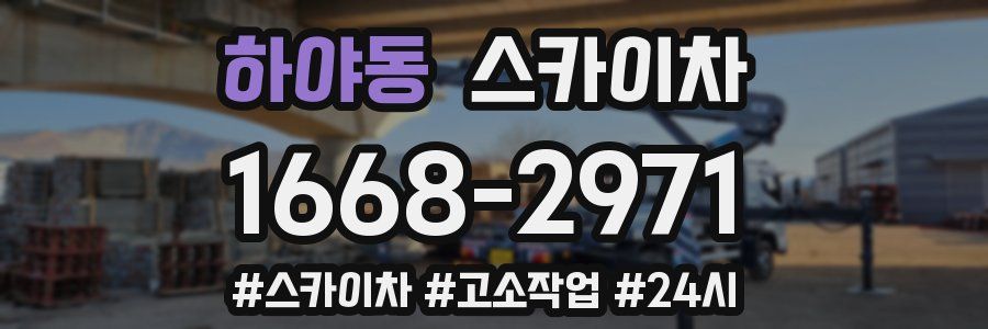 하야동 스카이차