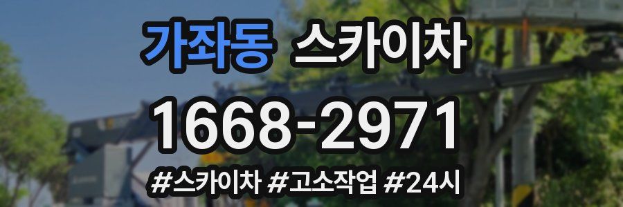 가좌동 스카이차