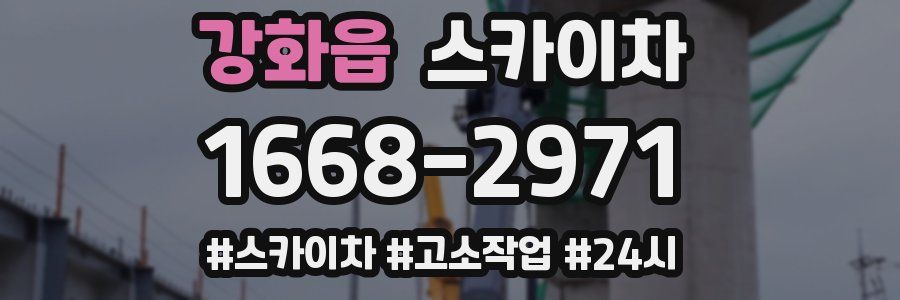 강화읍 스카이차