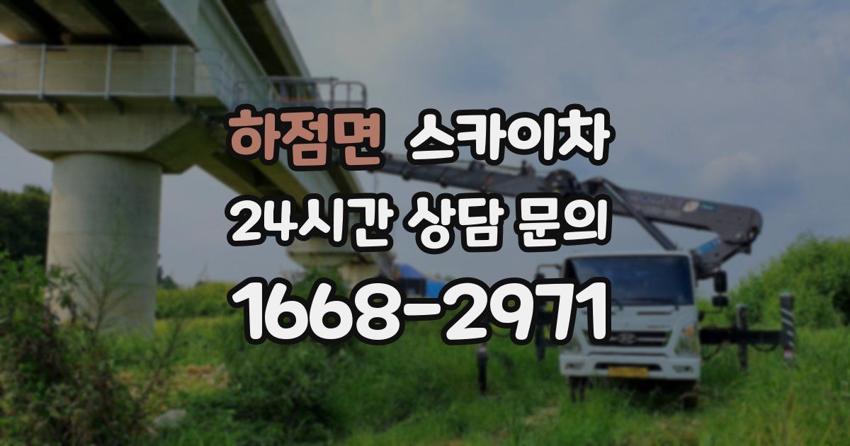 하점면 스카이차